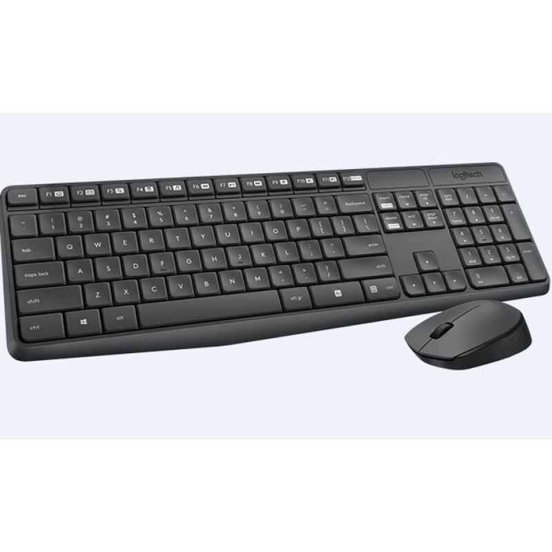 Logitech MK235 Kablosuz Set Siyah (920-007925)