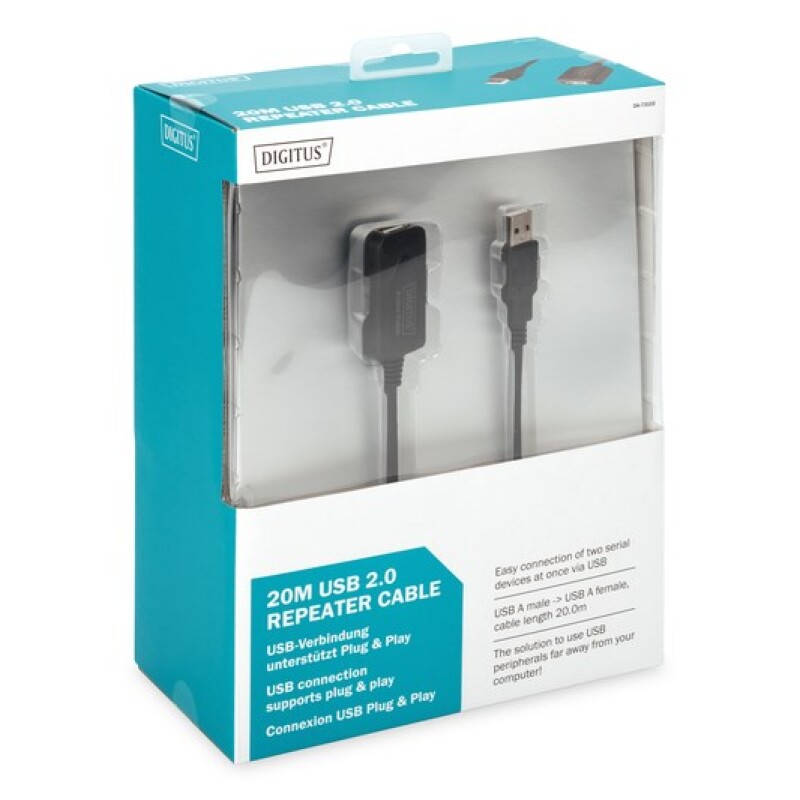 Digitus USB 2.0 Uzatma Kablosu (20m)