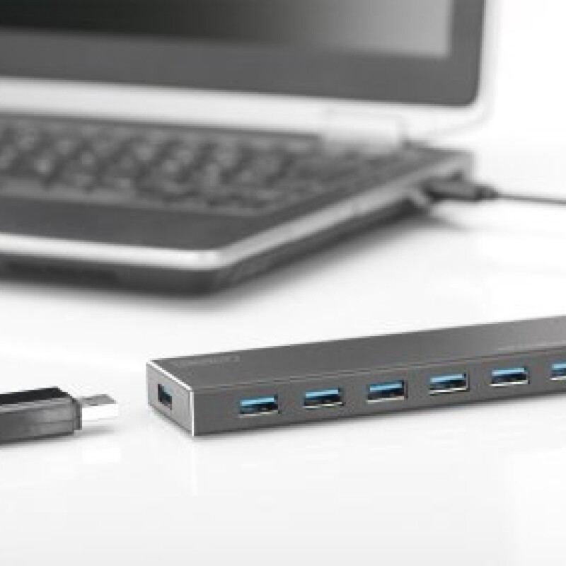 Digitus USB 3.0 Çoklayıcı (7 Port) (DA-70241-1)