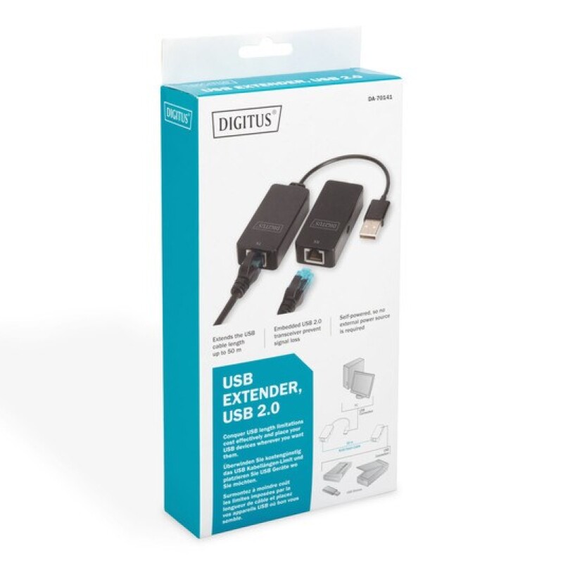 Digitus USB Mesafe Uzatma RJ45