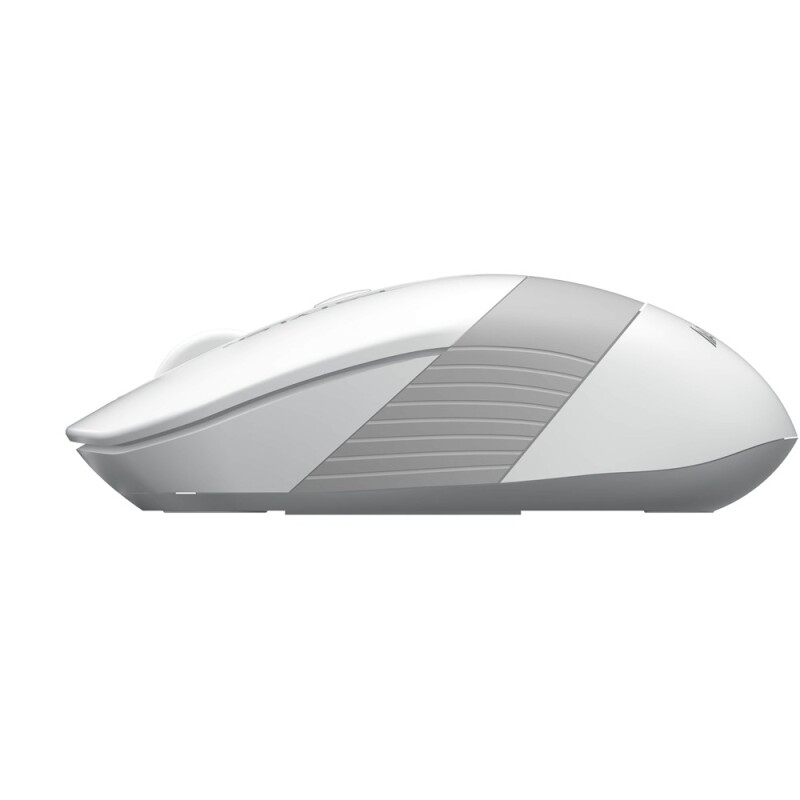 A4-Tech Kablosuz Mouse Nano Beyaz-Gri (FG10-B)