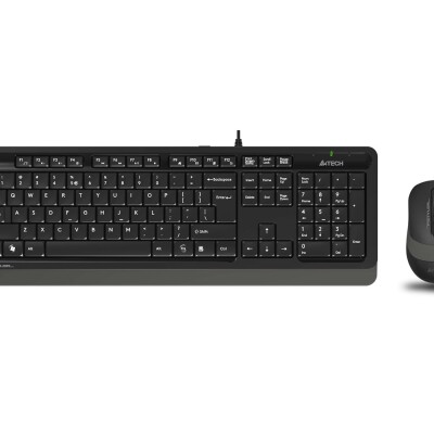 A4-Tech Kablolu Set Gri (F1010-G)