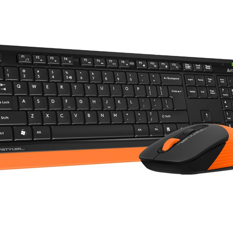A4-Tech Kablosuz Set Turuncu (FG1010-T)