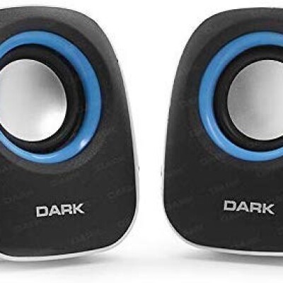 Dark (DK-AC-SP100) USB Hoparlör 1+1 Beyaz Renk