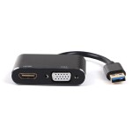 Dark DK-AC-UGA35 USB 3.0 to HDMI + VGA Çevirici
