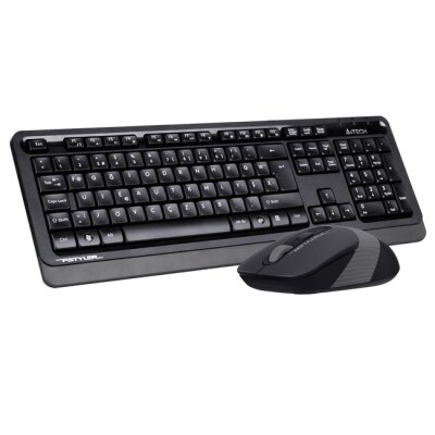A4-Tech (F) Kablosuz Set Siyah (FG1010-FG)