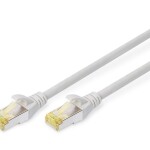 Digitus Zırhlı Patch Kablo Cat6A Gri (0,25m)