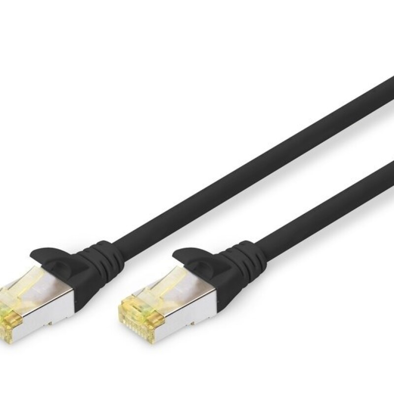 Digitus Zırhlı Patch Kablo Cat6A Siyah (2m)