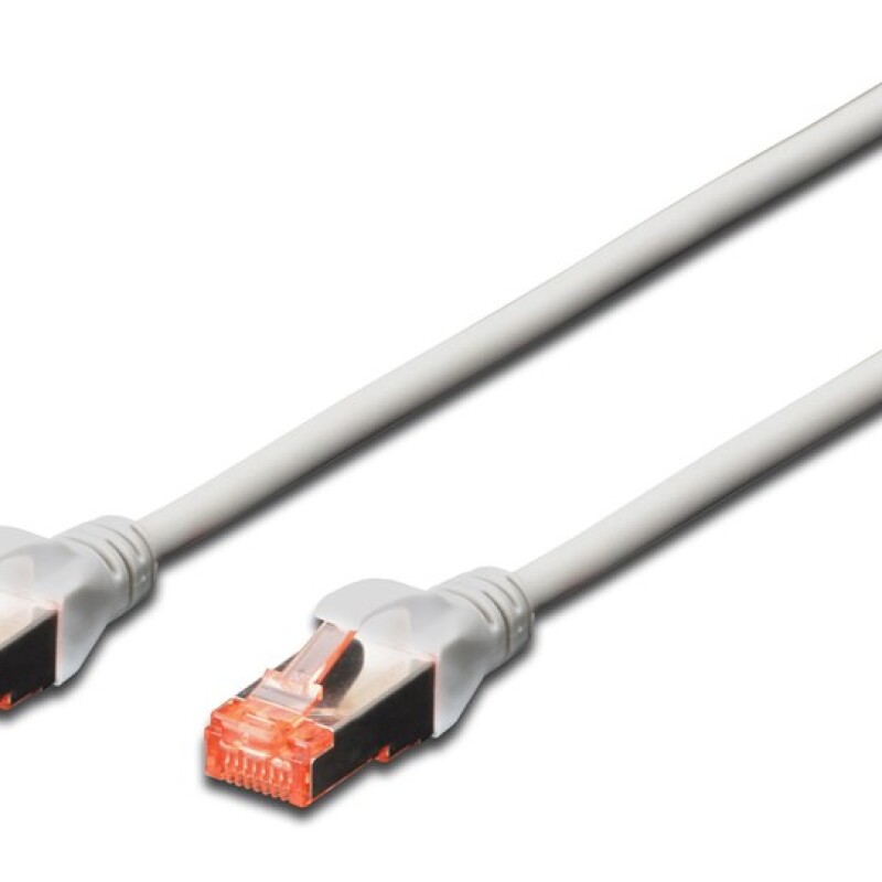 Digitus Zırhlı Patch Kablo Cat6 Gri (10m)