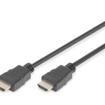 Digitus HDMI Kablo Altın Uçlu Siyah (3m) FHD