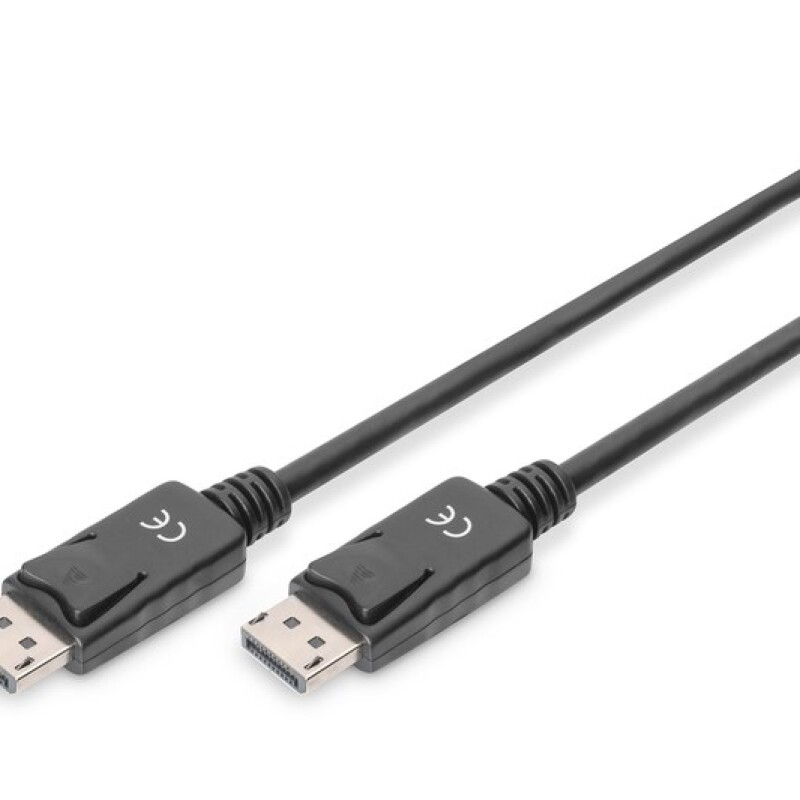 Digitus DisplayPort Kablo Siyah (2m) 4K
