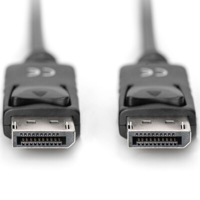 Digitus DisplayPort Kablo Siyah (3m) 4K