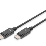 Digitus DisplayPort Kablo Siyah (5m) 4K