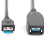 Digitus USB Uzatma Kablosu Siyah (10m)