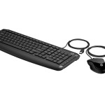 HP Pavilion 200 Kablolu Set Siyah (9DF28AA)