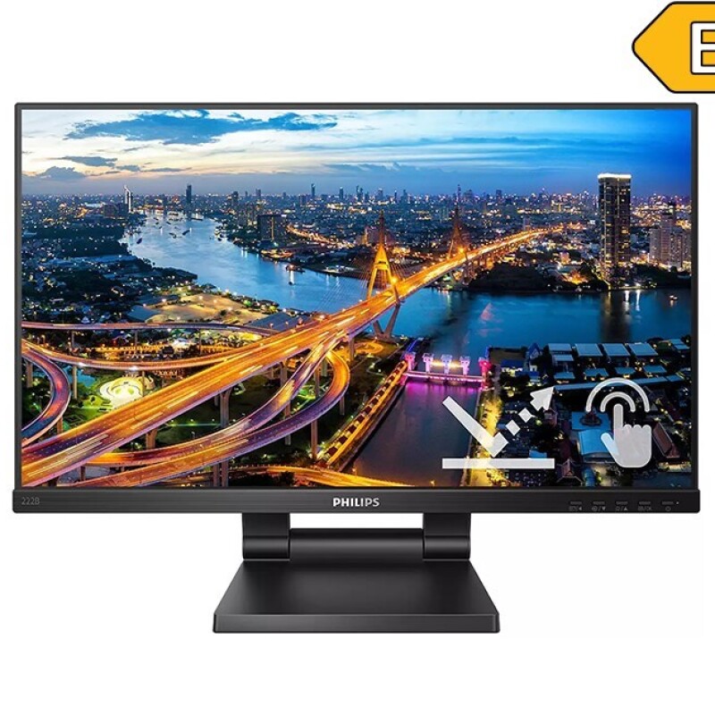 Philips 21.5'' 4ms MM Dokunmatik Dp IPS 222B1TC/00