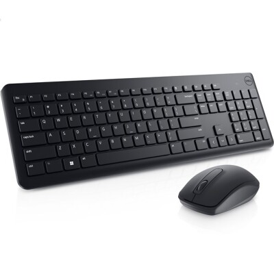 Dell KM3322W Kablosuz Set Siyah (580-AKGI)