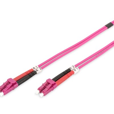 Digitus DK-2533-01-4 LC to LC 1m OM4 Fiber Kablo