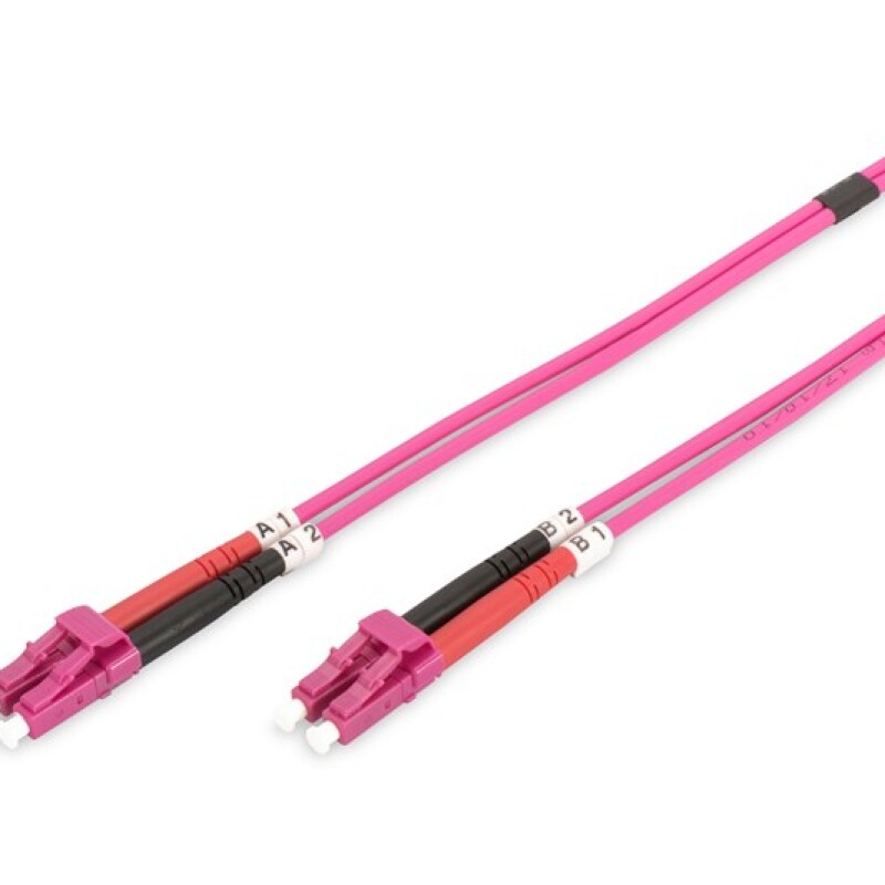 Digitus DK-2533-01-4 LC to LC 1m OM4 Fiber Kablo