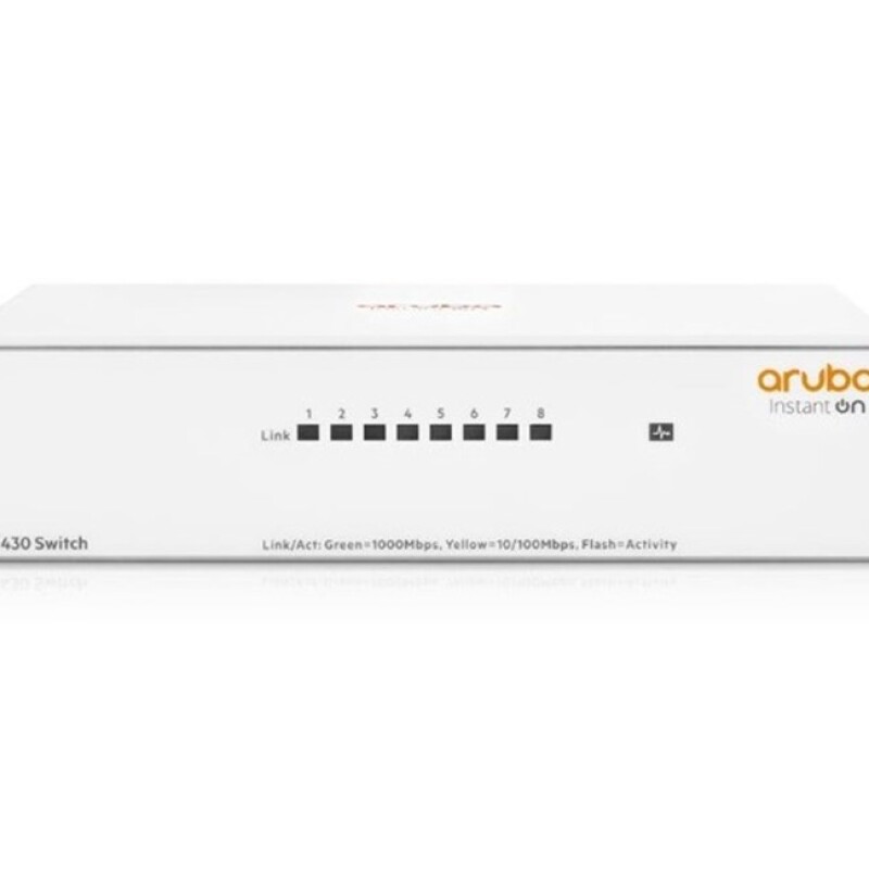 HPE Aruba Instant On 1430-8G Yönetilemez (R8R45A)