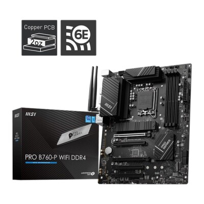 MSI Pro B760-P Wifi D4 1700P Hdmi Dp