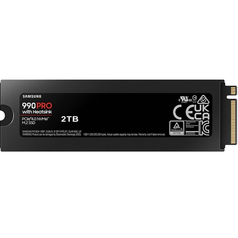 Samsung 990 Pro 2TB M.2 NVMe 7450-6900 Soğutuculu