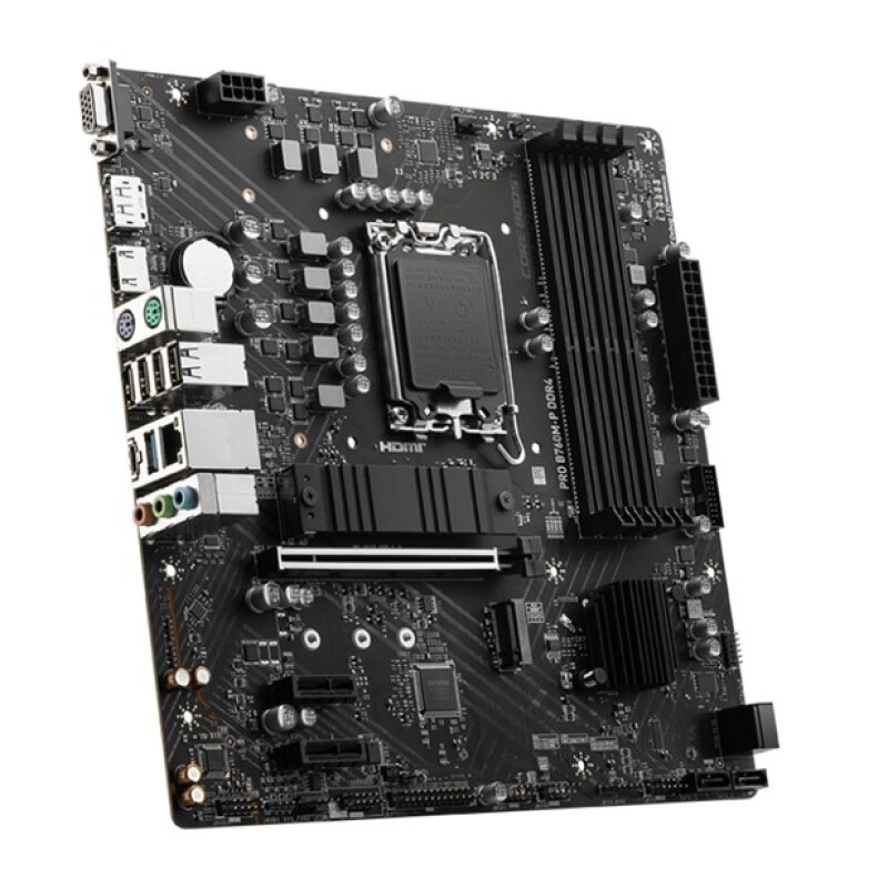 MSI Pro B760M-P D5 1700P Vga Hdmi Dp