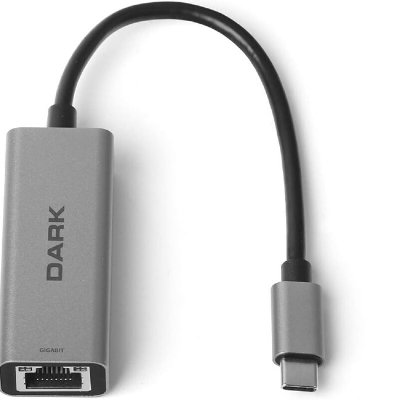 Dark Type-C to Gigabit Ethernet Adaptörü