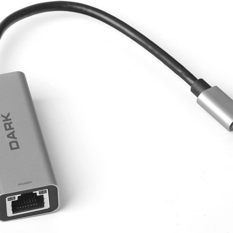 Dark Type-C to Gigabit Ethernet Adaptörü