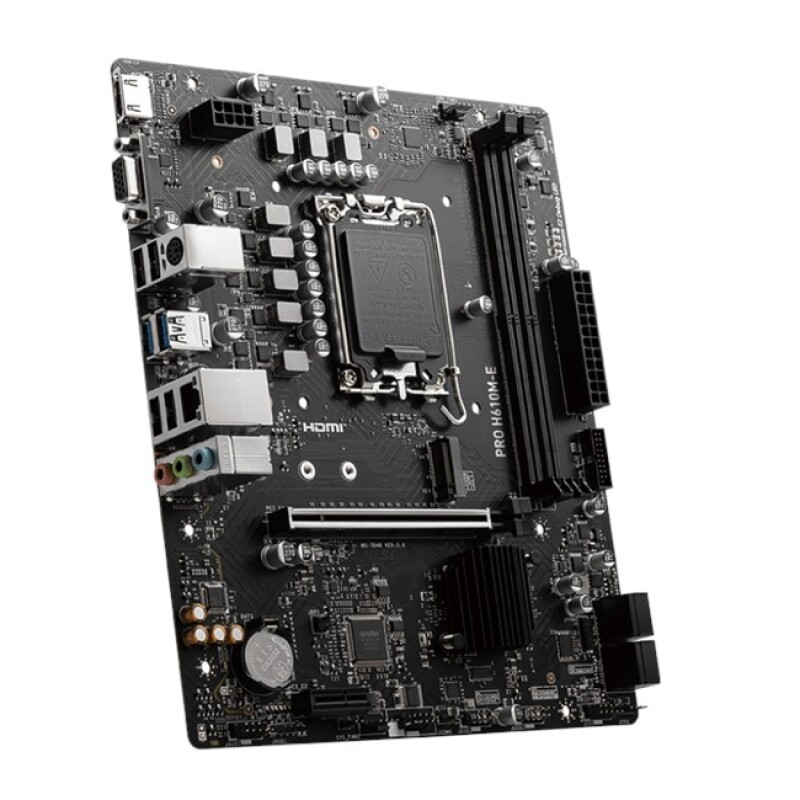 MSI Pro H610M-E DDR5 1700P Vga Hdmi