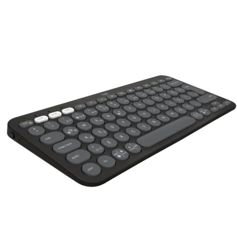 Logitech K380s Çakıl Tuşlu Bluetooth Klavye Siyah