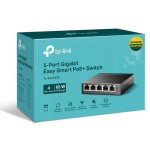 Tp-Link TL-SG105PE 5 Port Gigabit 4Port Poe Switch