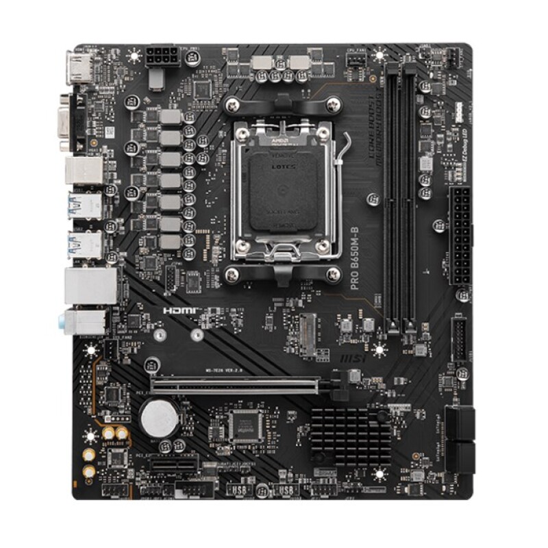 MSI Pro B650M-B DDR5 AM5 Vga Hdmi