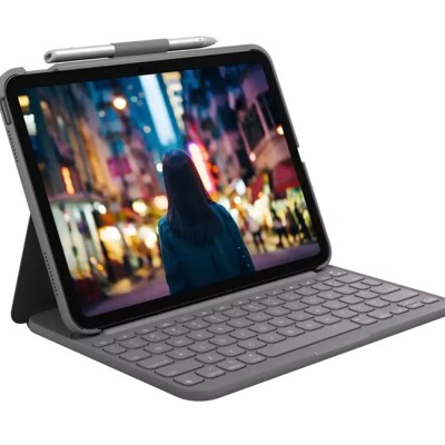 Logitech Slim Folio iPad 10. Nesil Klavyeli Kılıf
