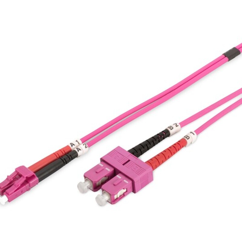 Digitus Fiber Optik Multimode Pembe (3m)