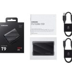 Samsung T9 2TB Usb 3.2 Gen 2x2 Type-C Siyah