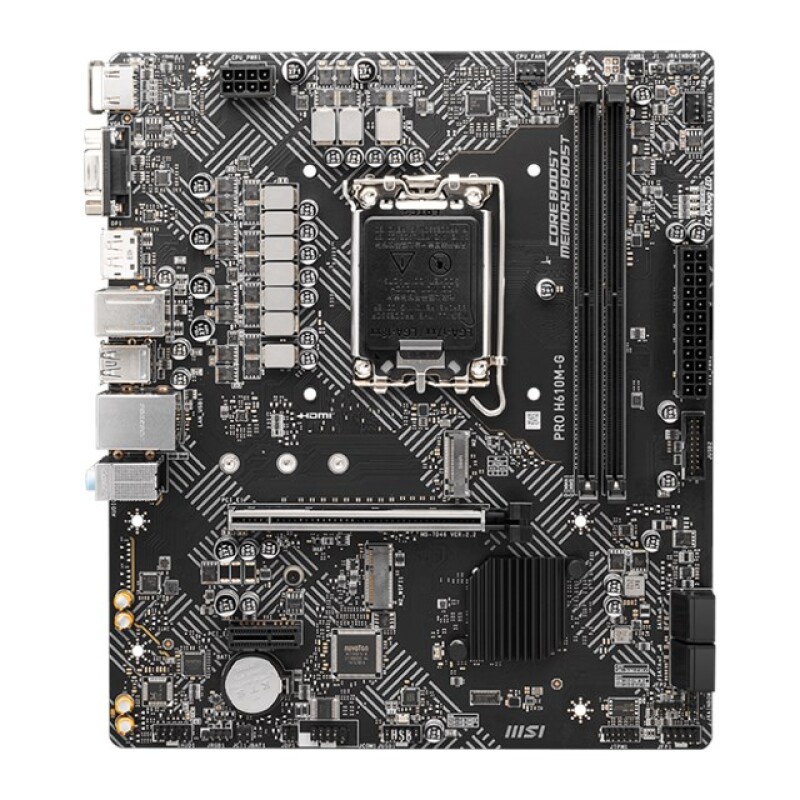 MSI Pro H610M-G D5 1700P Vga Hdmi Dp