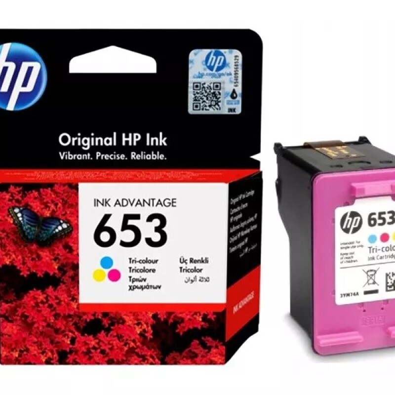 HP 3YM74AE 3 Renkli Mürekkep Kartuş (653)