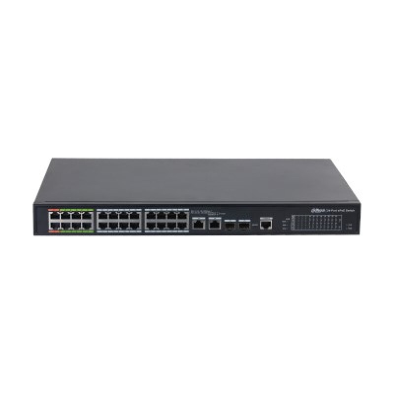 Dahua 24 Port 100Mbps E-PoE (LR2226-24ET-360-V2)