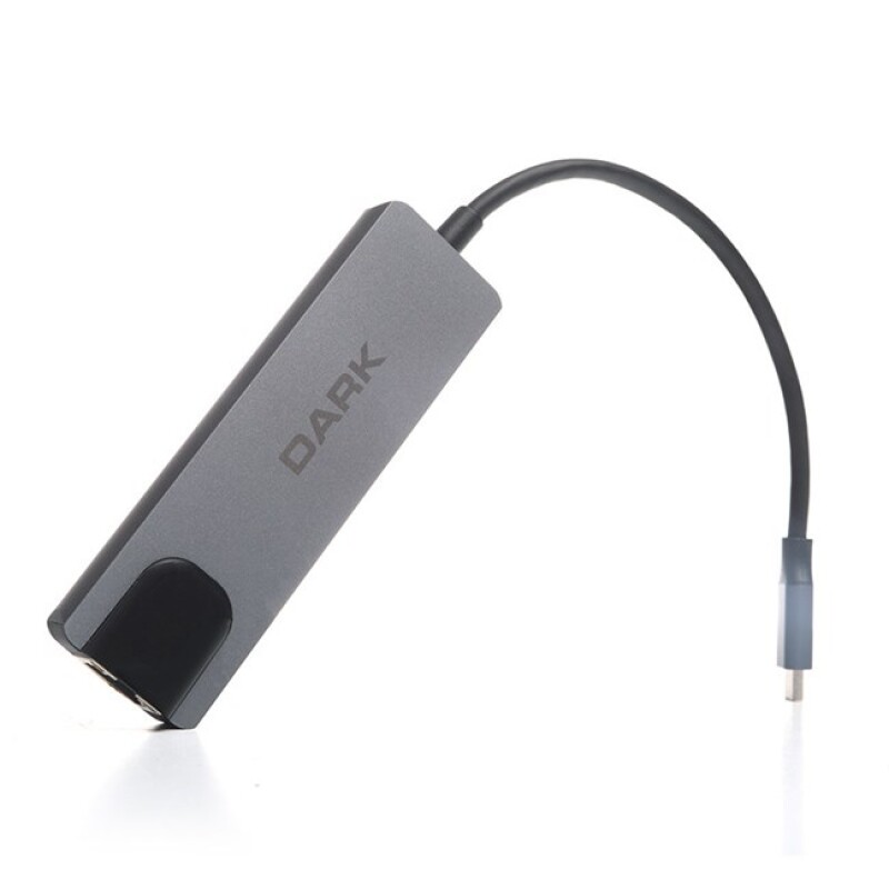 Dark (DK-AC-U31X46) Type-C to USB 3.0 + HDMI+ RJ45