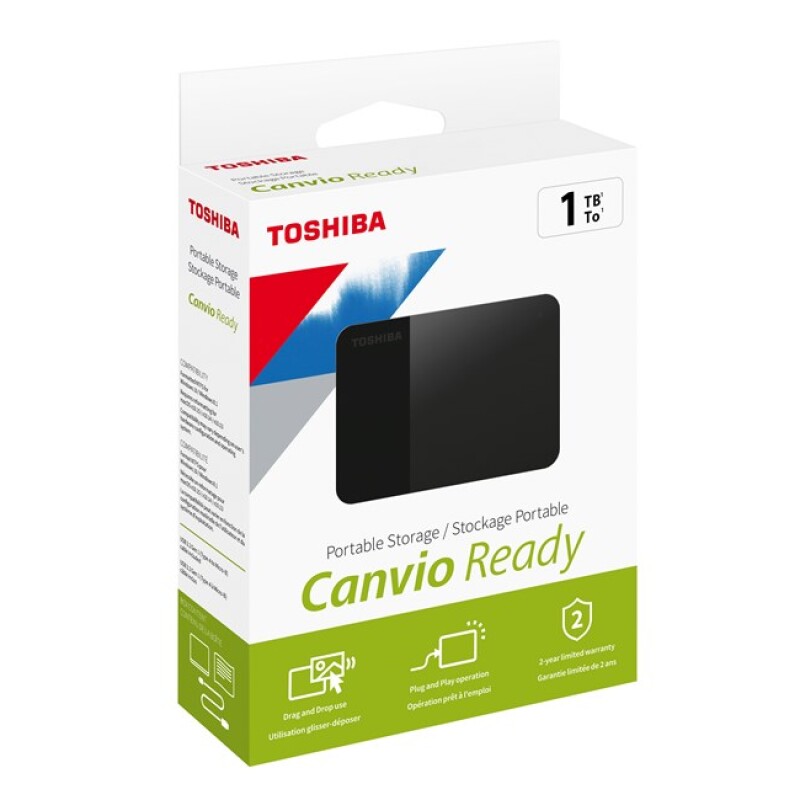 Toshiba 1TB Canvio Ready Usb 3.2 Gen1 HDTP310EK3AA
