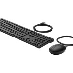 HP 320MK Kablolu Set Siyah (9SR36AA)