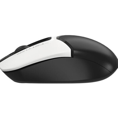 A4-Tech Kablosuz Mouse Nano Beyaz-Siyah (FG12S)