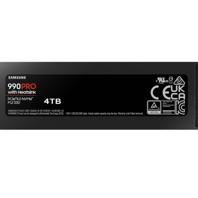 Samsung 990 Pro 4TB M.2 NVMe 7450/6900 Soğutuculu