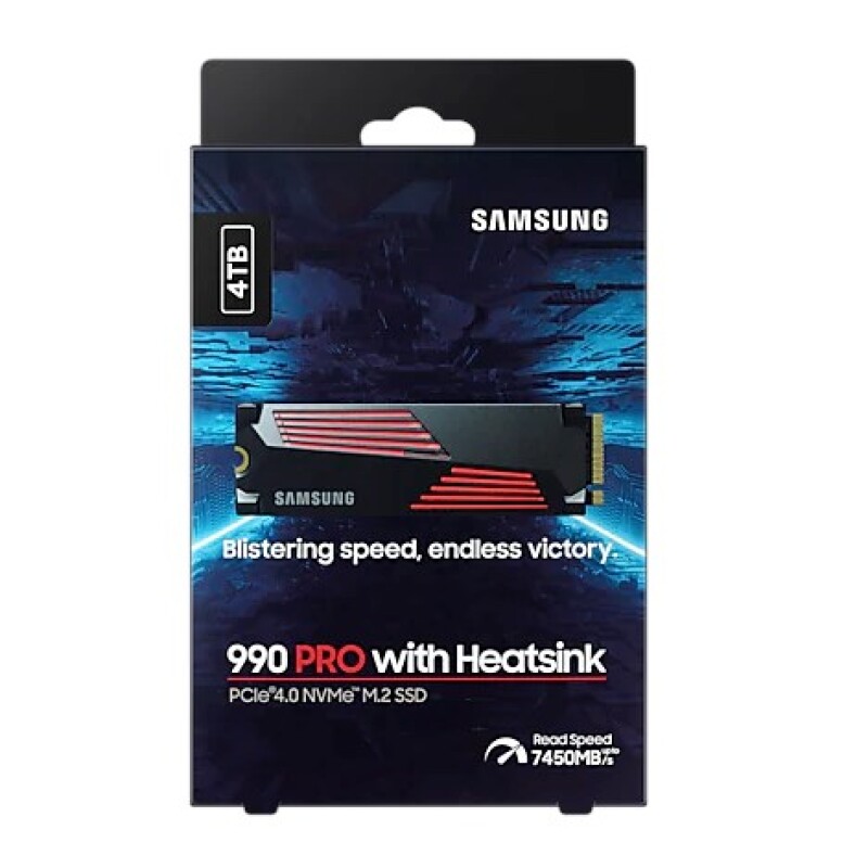 Samsung 990 Pro 4TB M.2 NVMe 7450/6900 Soğutuculu