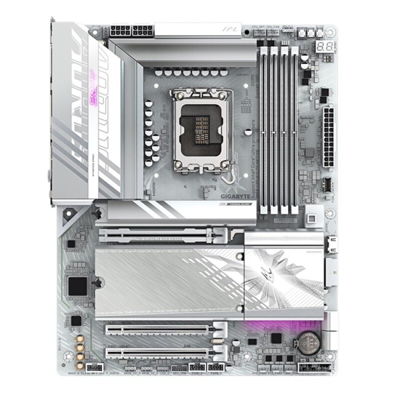 Gigabyte B860 Aorus Elite Wifi 7 Ice D5 1851Pin