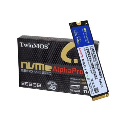 TwinMOS AlphaPro 256GB NVMe M.2 SSD(3600/3250Mb/s)