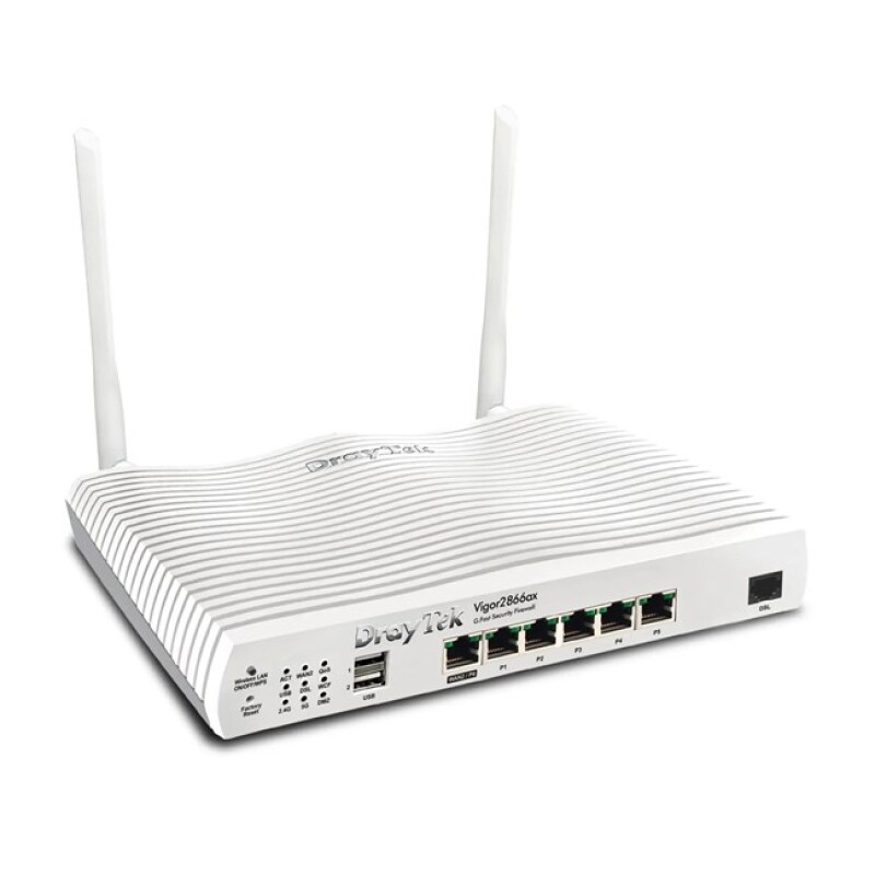 Draytek Vigor 2866ax VDSL2&ADSL2 Dual-WAN Firewall