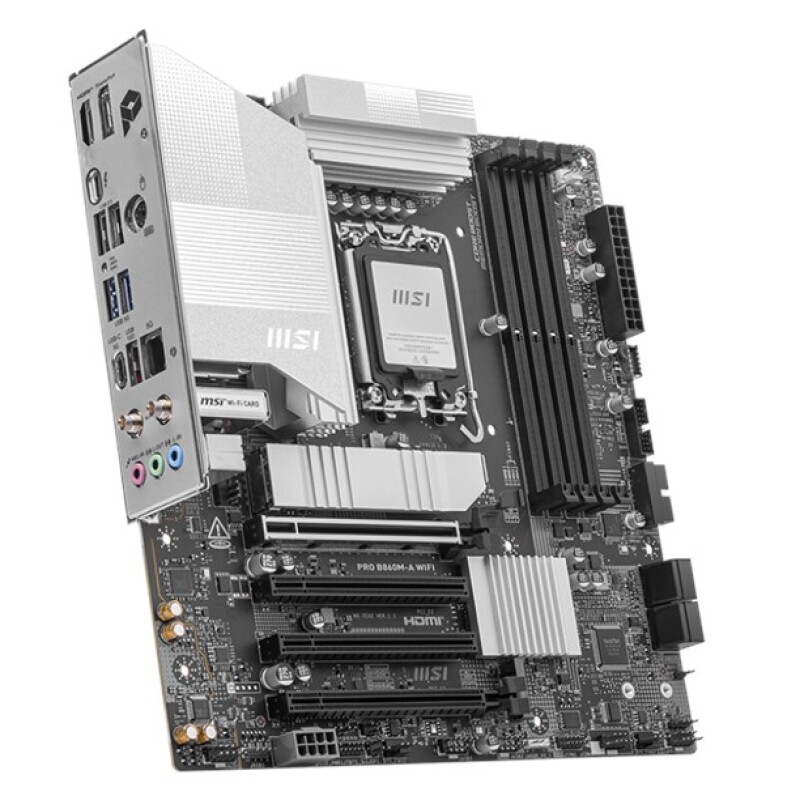 MSI Pro B860M-A Wifi DDR5 1851P Hdmi Dp Type-C