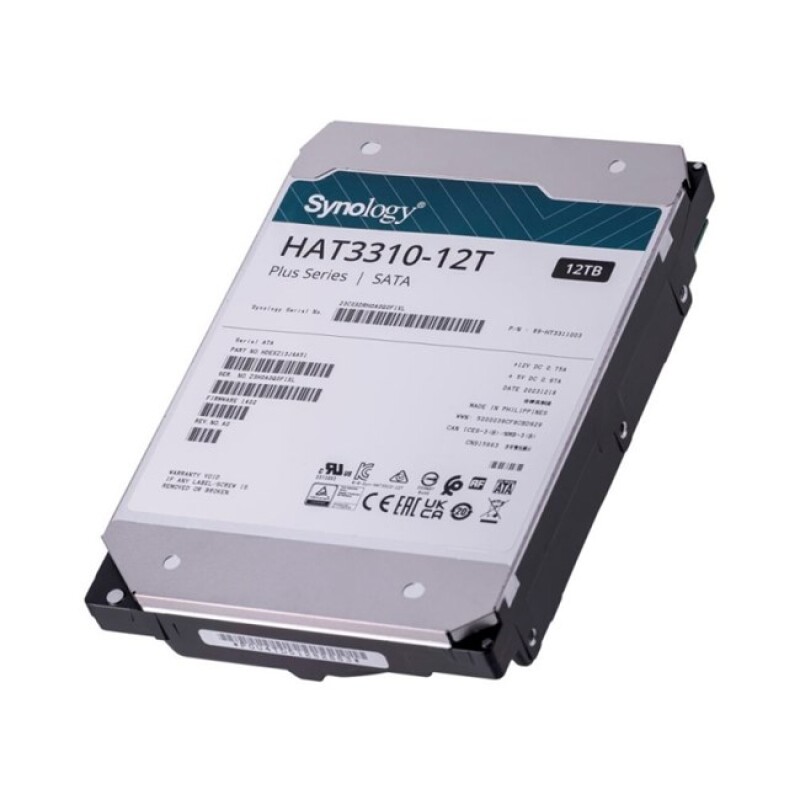 Synology 12TB 3.5'' NAS 7200rpm (HAT3310-12T)